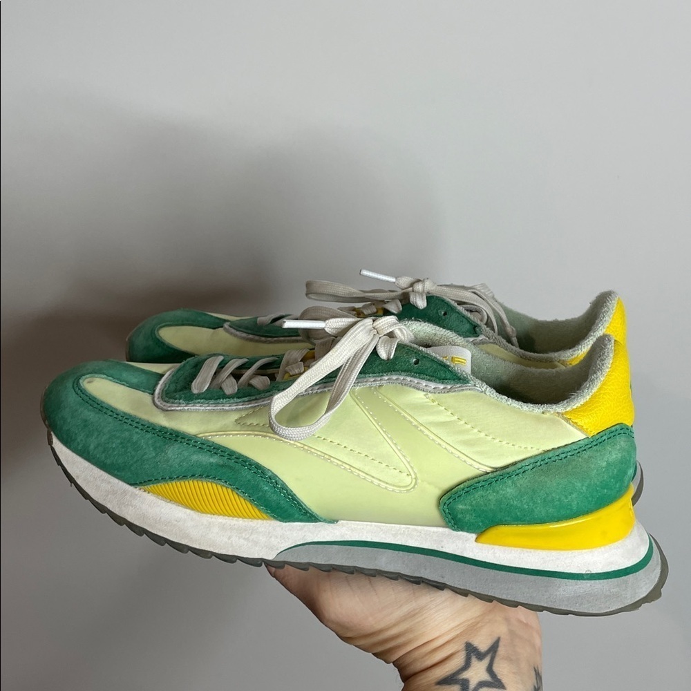 HOFF | Women’s Popart Green Trainer Sneakers Size 7.5 - Picture 6 of 8